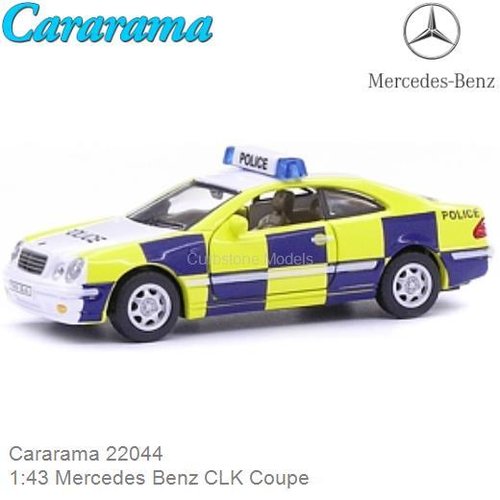 1:43 Mercedes Benz CLK Coupe (Cararama 22044)