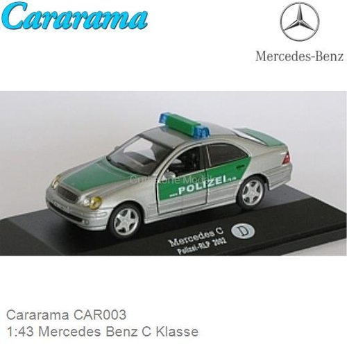 1:43 Mercedes Benz C Klasse (Cararama CAR003)
