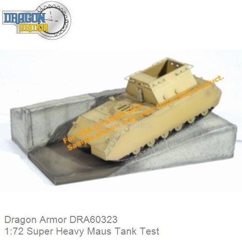 1:72 Super Heavy Maus Tank Test (Dragon Armor DRA60323)