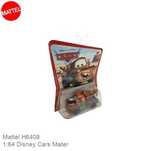 Modelauto 1:64 Disney Cars Mater | - Mater (Mattel H6408)