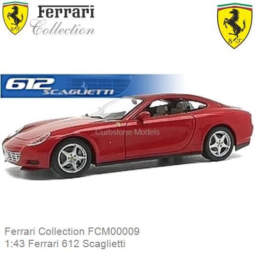 Modelauto 1:43 Ferrari 612 Scaglietti (Ferrari Collection FCM00009)