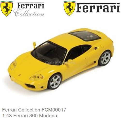 Modelauto 1:43 Ferrari 360 Modena (Ferrari Collection FCM00017)