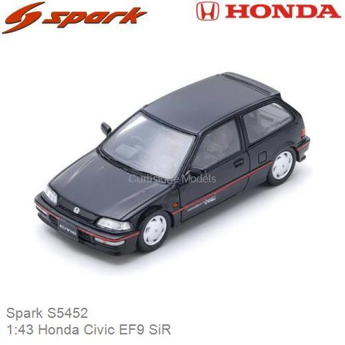 Modelauto 1:43 Honda Civic EF9 SiR (Spark S5452)