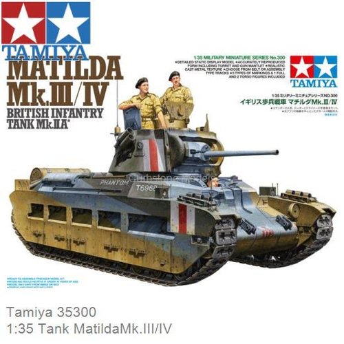 Bouwpakket 1:35 Tank MatildaMk.III/IV (Tamiya 35300)
