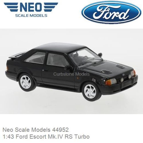 Modelauto 1:43 Ford Escort Mk.IV RS Turbo (Neo Scale Models 44952)