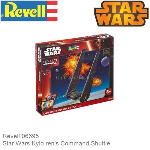 Bouwpakket  Star Wars Kylo ren's Command Shuttle (Revell 06695)