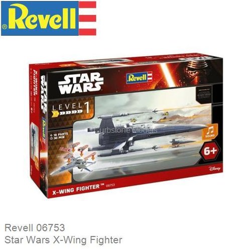 Bouwpakket  Star Wars X-Wing Fighter (Revell 06753)
