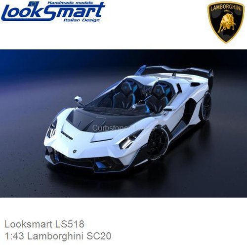 PRE-ORDER 1:43 Lamborghini SC20 (Looksmart LS518)