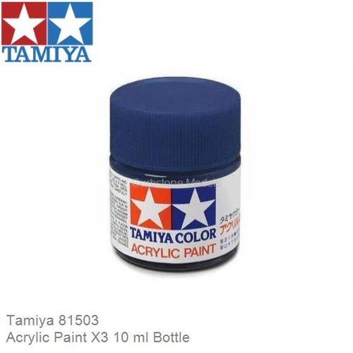 Acrylic Paint X3 10 ml Bottle (Tamiya 81503)