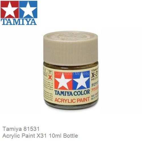 Acrylic Paint X31 10ml Bottle (Tamiya 81531)