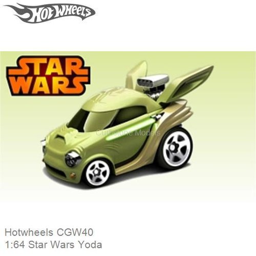 Modelauto 1:64 Star Wars Yoda (Hotwheels CGW40)