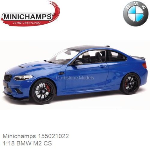 Modelauto 1:18 BMW M2 CS (Minichamps 155021022)