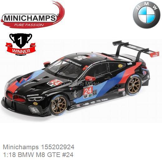ミニチャンプス 1/18 BMW M8 GTE 2020