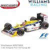 PRE-ORDER 1:43 Williams FW11B Honda #6 | Nelson Piquet (Minichamps 436876606)