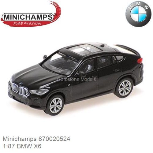 PRE-ORDER 1:87 BMW X6 (Minichamps 870020524)