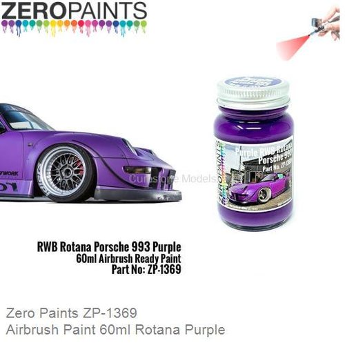 Airbrush Paint 60ml Rotana Purple (Zero Paints ZP-1369)