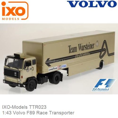 1:43 Volvo F89 Race Transporter (IXO-Models TTR023)