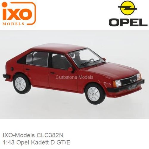 Modelauto 1:43 Opel Kadett D GT/E (IXO-Models CLC382N)