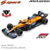 PRE-ORDER 1:18 McLaren MCL35M #3 | Daniel Ricciardo (Spark 18S602)