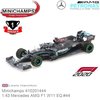 Modelauto 1:43 Mercedes AMG F1 W11 EQ #44 | Lewis Hamilton (Minichamps 410201444)