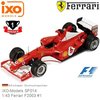 Modelauto 1:43 Ferrari F2003 #1 (IXO-Models SF014)