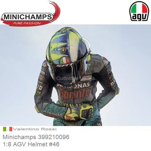 Minichamps Valentino Rossi Helmet MotoGP 2008 1/8 Scale 