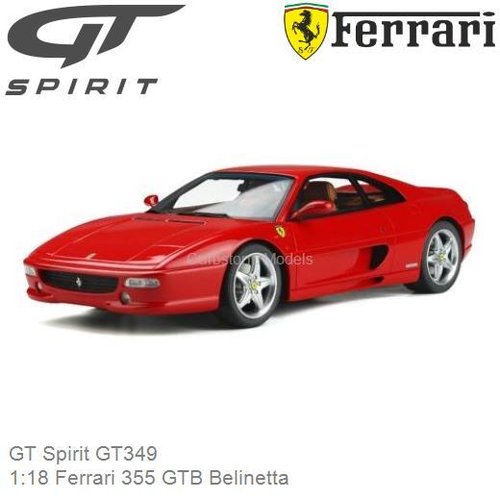 Modelauto 1:18 Ferrari 355 GTB Belinetta (GT Spirit GT349)