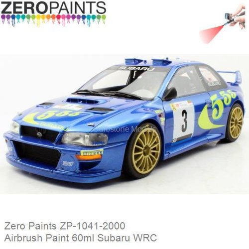 Airbrush Paint 60ml Subaru WRC (Zero Paints ZP-1041-2000)