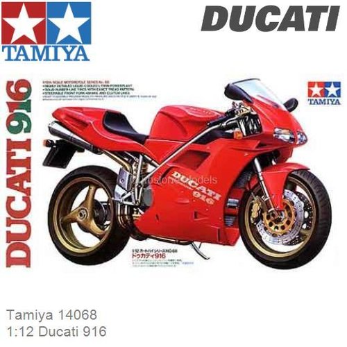 Bouwpakket 1:12 Ducati 916 (Tamiya 14068)