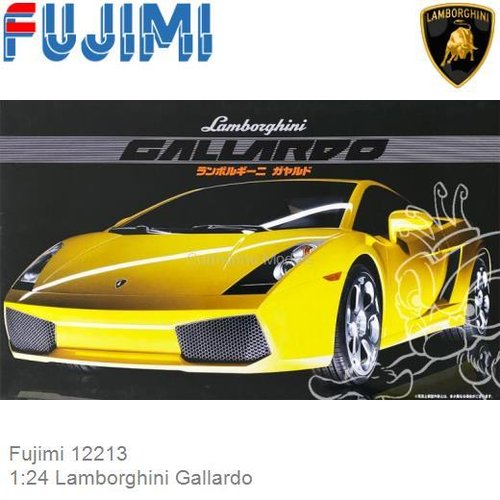 Bouwpakket 1:24 Lamborghini Gallardo (Fujimi 12213)