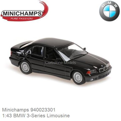 Modelauto 1:43 BMW 3-Series Limousine (Minichamps 940023301)