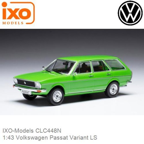 Modelauto 1:43 Volkswagen Passat Variant LS (IXO-Models CLC448N)