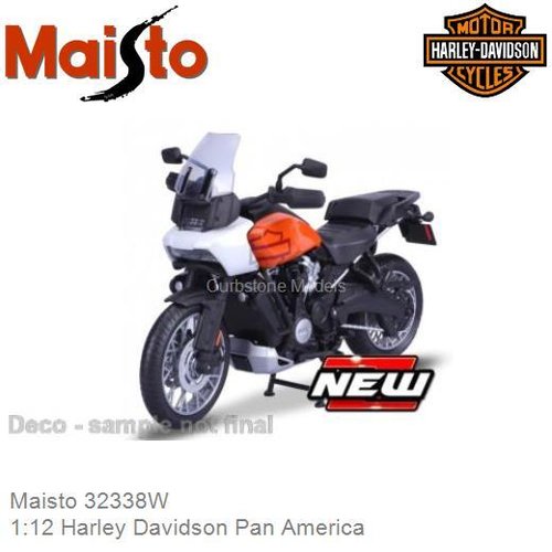 PRE-ORDER 1:12 Harley Davidson Pan America (Maisto 32338W)