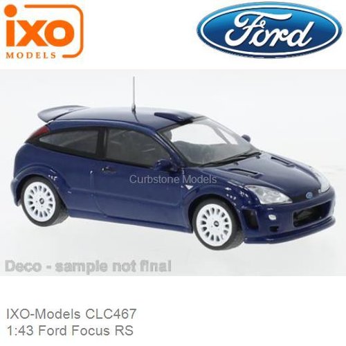 PRE-ORDER 1:43 Ford Focus RS (IXO-Models CLC467)