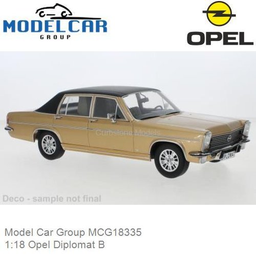 PRE-ORDER 1:18 Opel Diplomat B (Model Car Group MCG18335)