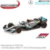 PRE-ORDER 1:43 Mercedes AMG F1 W13 E-Performance #44 | Lewis Hamilton (Minichamps 417222144)