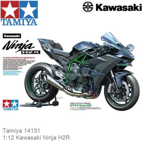 Bouwpakket 1:12 Kawasaki Ninja H2R (Tamiya 14131)