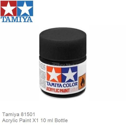 Acrylic Paint X1 10 ml Bottle (Tamiya 81501)