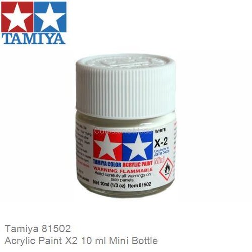 Acrylic Paint X2 10 ml Mini Bottle (Tamiya 81502)