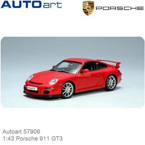Modelauto 1:43 Porsche 911 GT3 (Autoart 57906)