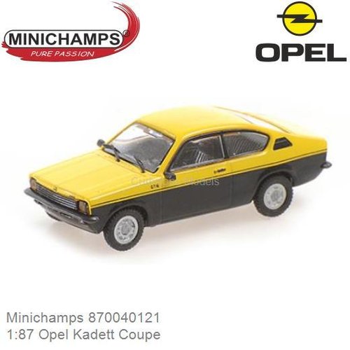 Modelauto 1:87 Opel Kadett Coupe (Minichamps 870040121)