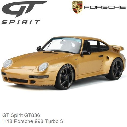 Modelauto 1:18 Porsche 993 Turbo S (GT Spirit GT836)