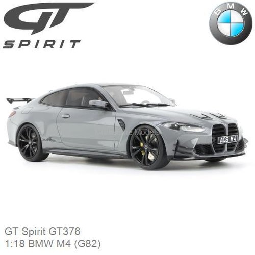 PRE-ORDER 1:18 BMW M4 (G82) (GT Spirit GT376)