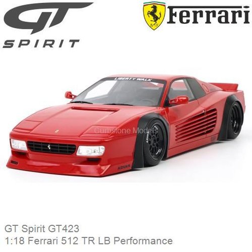 PRE-ORDER 1:18 Ferrari 512 TR LB Performance (GT Spirit GT423)