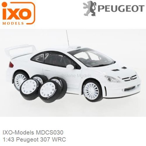 Modelauto 1:43 Peugeot 307 WRC (IXO-Models MDCS030)