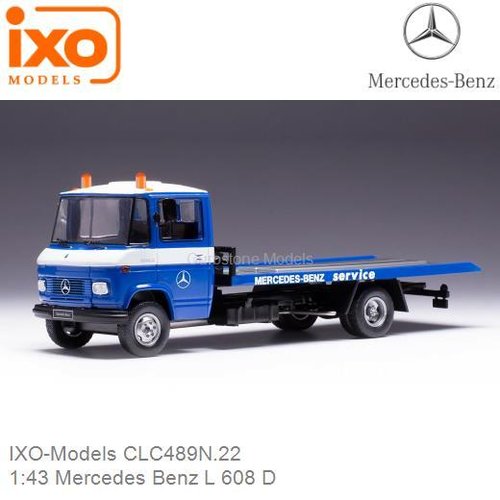 1:43 Mercedes Benz L 608 D (IXO-Models CLC489N.22)