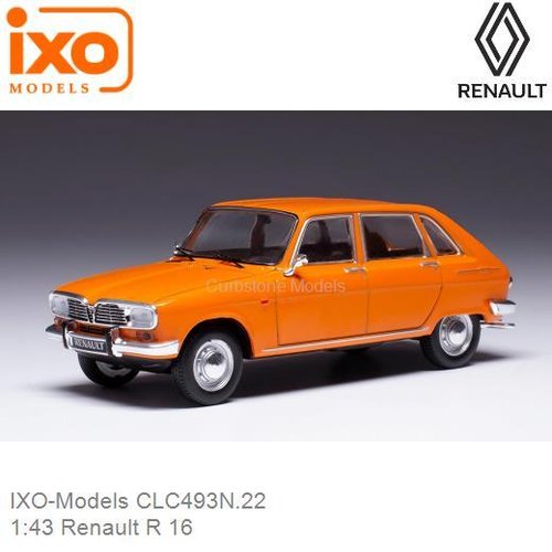 PRE-ORDER 1:43 Renault R 16 (IXO-Models CLC493N.22)