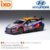 Modelauto 1:43 Hyundai i20 N Rally1 #11 | Thierry Neuville (IXO-Models RAM855.22)