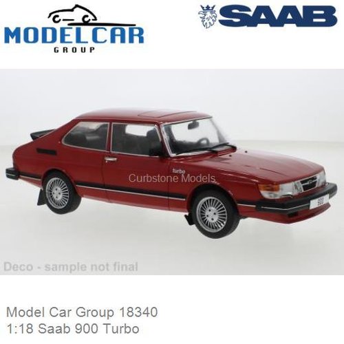 PRE-ORDER 1:18 Saab 900 Turbo (Model Car Group 18340)