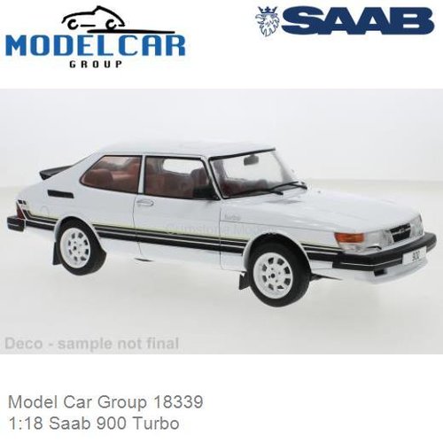 PRE-ORDER 1:18 Saab 900 Turbo (Model Car Group 18339)
